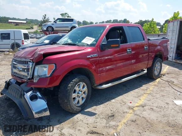 ✅ 2014 Ford F-150 XL • VIN: 1FTFW1EF2EKE21256 • Lot: 42913911. Listed on IAAI with 204,437 mi. Free auction sales archive from the USA and detailed vehicle history report at DreamBid. Image 2.