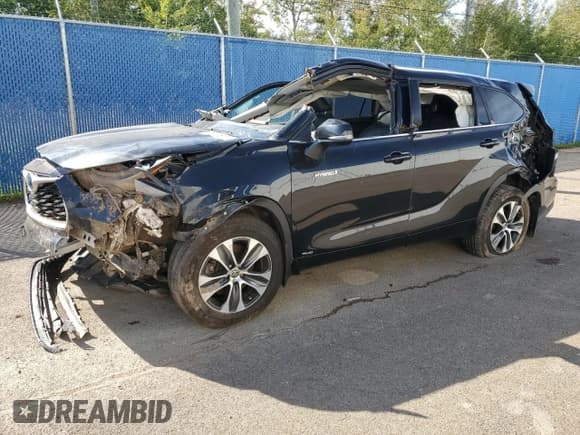 ✅ 2021 Toyota Highlander Hybrid XLE • VIN: 5TDGBRCH5MS529381 • Lot: 80987865. Listed on Copart with Not provided. Free auction sales archive from the USA and detailed vehicle history report at DreamBid. Image 1.