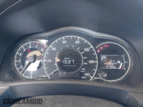 ✅ 2016 Nissan Note SV • VIN: 3N1CE2CP1GL376371 • Lot: 42096702. Listed on IAAI with 44,326 mi. Free auction sales archive from the USA and detailed vehicle history report at DreamBid. Image 7.