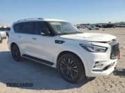 ✅ 2021 Infiniti QX80 Premium Select • VIN: JN8AZ2AD0M9861319 • Lot: 85503545. Listed on Copart with 85,030 mi. Free auction sales archive from the USA and detailed vehicle history report at DreamBid. Image 4.