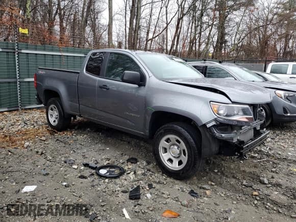✅ 2021 Chevrolet Colorado 4WD Work Truck • VIN: 1GCHTBEA6M1289702 • Lot: 81827424. Listed on Copart with 17,941 mi. Free auction sales archive from the USA and detailed vehicle history report at DreamBid. Image 4.