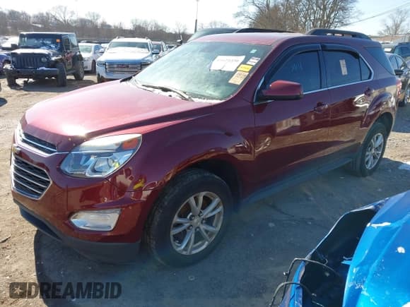 ✅ 2016 Chevrolet Equinox LT • VIN: 2GNALCEKXG6203221 • Лот: 41629370. Опубликован ранее на IAAI с пробегом 148 059 миль. Бесплатный доступ к архиву аукционных продаж из США и подробный отчёт об истории автомобиля на DreamBid. Изображение 2.