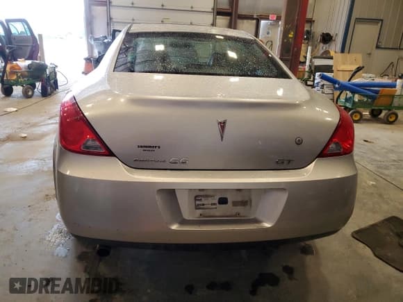 ✅ 2008 Pontiac G6 GT • VIN: 1G2ZH17N784158416 • Lot: 54574685. Listed on Copart with 255,495 mi. Free auction sales archive from the USA and detailed vehicle history report at DreamBid. Image 6.