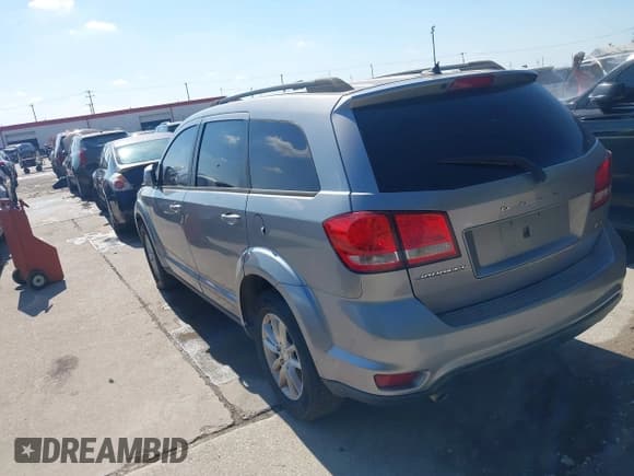 ✅ 2017 Dodge Journey SXT • VIN: 3C4PDCBG0HT518316 • Lot: 43443708. Listed on IAAI with 168,736 mi. Free auction sales archive from the USA and detailed vehicle history report at DreamBid. Image 3.