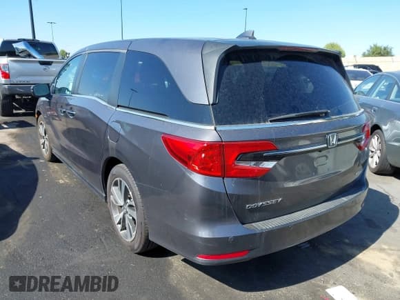 ✅ 2023 Honda Odyssey Touring • VIN: 5FNRL6H84PB018606 • Лот: 43496824. Опубликован ранее на IAAI с пробегом 35 645 миль. Бесплатный доступ к архиву аукционных продаж из США и подробный отчёт об истории автомобиля на DreamBid. Изображение 3.