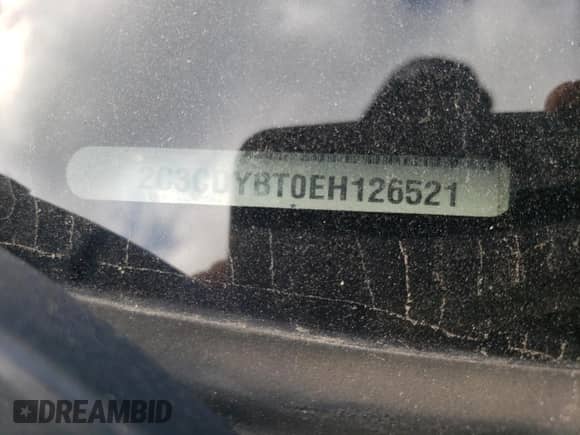 2014 Dodge Challenger R/T 100th Anniversary Appearance z VIN 2C3CDYBT0EH126521, wystawiony jako Copart lot #71803194 z przebiegiem 43 885 mil mil oraz Szkoda całkowita • Salvage title. Historia ofert i sprzedaży dostępna na DreamBid. Obrazek 13.