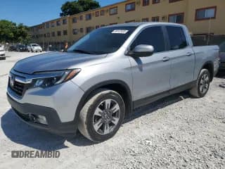 ✅ 2019 Honda Ridgeline RTL-T • VIN: 5FPYK3F67KB025628 • Lot: 69167435. Listed on Copart with 30,855 mi. Free auction sales archive from the USA and detailed vehicle history report at DreamBid. Image 1.