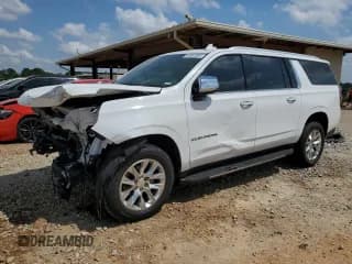 ✅ 2021 Chevrolet Suburban Premier • VIN: 1GNSCFKD4MR299990 • Lot: 54847005. Wystawiony na Copart z przebiegiem 93 384 mil. Bezpłatny archiwum sprzedaży aukcyjnych z USA i szczegółowy raport historii pojazdu na DreamBid. Zdjęcie 1.