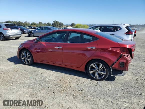 2014 Hyundai Elantra SE z VIN 5NPDH4AE2EH479592, wystawiony jako Copart lot #82572325 z przebiegiem 99 686 mil mil oraz Szkoda całkowita • Salvage title. Historia ofert i sprzedaży dostępna na DreamBid. Obrazek 2.