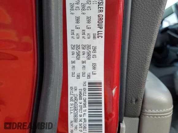 ✅ 2011 Dodge Durango Crew • VIN: 1D4RD4GG6BC598380 • Lot: 91206865. Wystawiony na Copart z przebiegiem 127 325 mil. Bezpłatny archiwum sprzedaży aukcyjnych z USA i szczegółowy raport historii pojazdu na DreamBid. Zdjęcie 14.