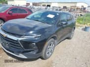 ✅ 2023 Chevrolet Blazer LT • VIN: 3GNKBCR43PS219667 • Lot: 42473000. Listed on IAAI with 65,815 mi. Free auction sales archive from the USA and detailed vehicle history report at DreamBid. Image 2.