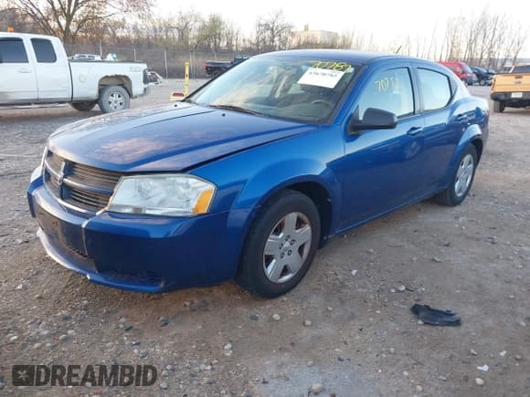 ✅ 2010 Dodge Avenger SXT • VIN: 1B3CC4FB8AN150433 • Lot: 43670782. Listed on IAAI with 211,767 mi. Free auction sales archive from the USA and detailed vehicle history report at DreamBid. Image 2.