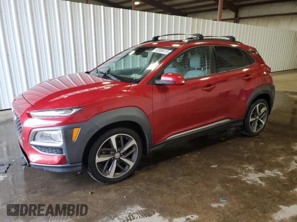 ✅ 2021 Hyundai Kona Limited • VIN: KM8K3CA58MU690571 • Лот: 92868415. Опубликован ранее на Copart с пробегом 47 263 миль. Бесплатный доступ к архиву аукционных продаж из США и подробный отчёт об истории автомобиля на DreamBid. Изображение 1.