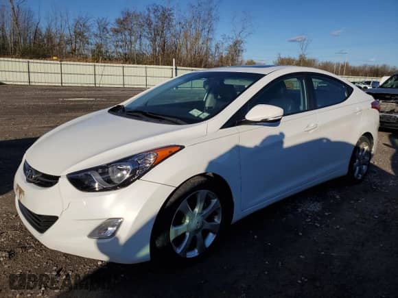 ✅ 2012 Hyundai Elantra Limited • VIN: 5NPDH4AE2CH081490 • Lot: 91243115. Listed on Copart with 80,966 mi. Free auction sales archive from the USA and detailed vehicle history report at DreamBid. Image 1.