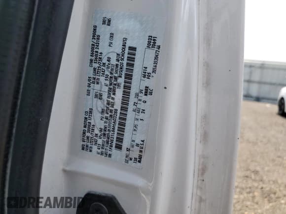 ✅ 2006 Ford Econoline Passenger XL • VIN: 1FBNE31L66HA03288 • Lot: 60757405. Listed on Copart with 112,546 mi. Free auction sales archive from the USA and detailed vehicle history report at DreamBid. Image 13.