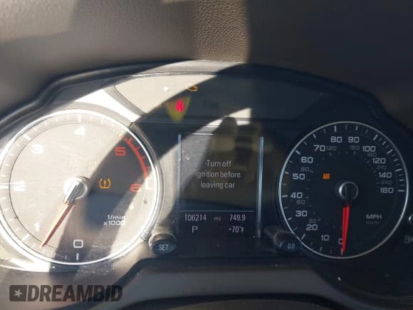 ✅ 2014 Audi Q5 Premium Plus • VIN: WA1CMAFP7EA074443 • Lot: 43204130. Listed on IAAI with 106,214 mi. Free auction sales archive from the USA and detailed vehicle history report at DreamBid. Image 7.