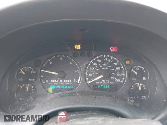 2001 Chevrolet Blazer LT with VIN 1GNDT13W01K256649, listed as a IAAI auction lot 41379783 with 217,862 mi miles and . Bid and sale history available at DreamBid. Image 7.