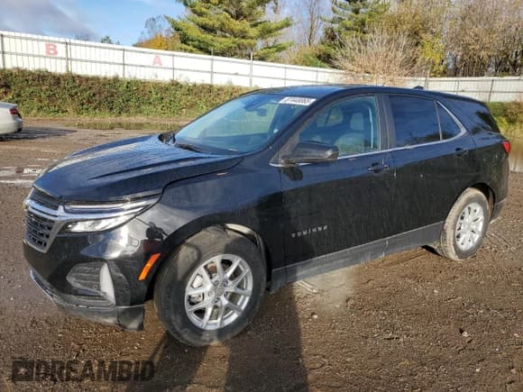 ✅ 2022 Chevrolet Equinox LT • VIN: 3GNAXKEV1NL272381 • Лот: 87448065. Опубликован ранее на Copart с пробегом 28 487 миль. Бесплатный доступ к архиву аукционных продаж из США и подробный отчёт об истории автомобиля на DreamBid. Изображение 1.