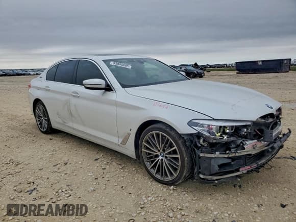 ✅ 2018 BMW 5 Series 530e • VIN: WBAJA9C59JB033207 • Lot: 93885885. Listed on Copart with 83,427 mi. Free auction sales archive from the USA and detailed vehicle history report at DreamBid. Image 4.