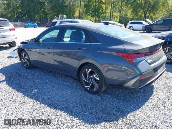✅ 2024 Hyundai Elantra SEL • VIN: KMHLS4DGXRU842108 • Lot: 43228796. Listed on IAAI with 23,624 mi. Free auction sales archive from the USA and detailed vehicle history report at DreamBid. Image 3.