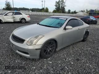 ✅ 2003 Infiniti G35 w/Leather • VIN: JNKCV54E03M211924 • Lot: 85737735. Listed on Copart with 149,046 mi. Free auction sales archive from the USA and detailed vehicle history report at DreamBid. Image 1.