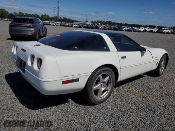 1996 Chevrolet Corvette with VIN 1G1YY225XT5116449, listed as a Copart auction lot 76396214 with Not provided miles and Salvage title. Bid and sale history available at DreamBid. Image 3.