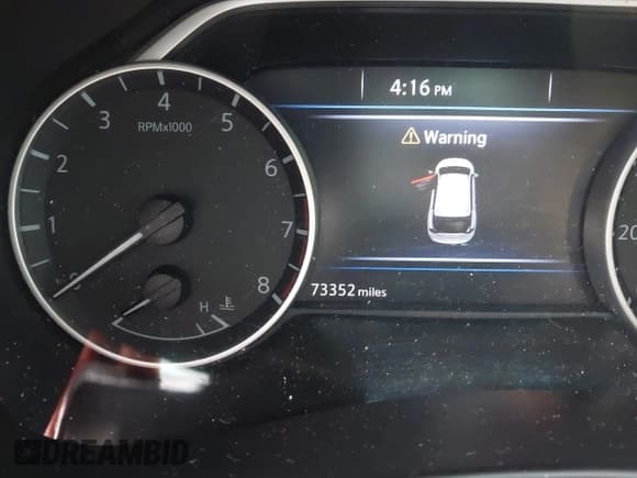 ✅ 2020 Nissan Murano SV • VIN: 5N1AZ2BJ0LN133713 • Lot: 42695029. Listed on IAAI with 73,352 mi. Free auction sales archive from the USA and detailed vehicle history report at DreamBid. Image 14.