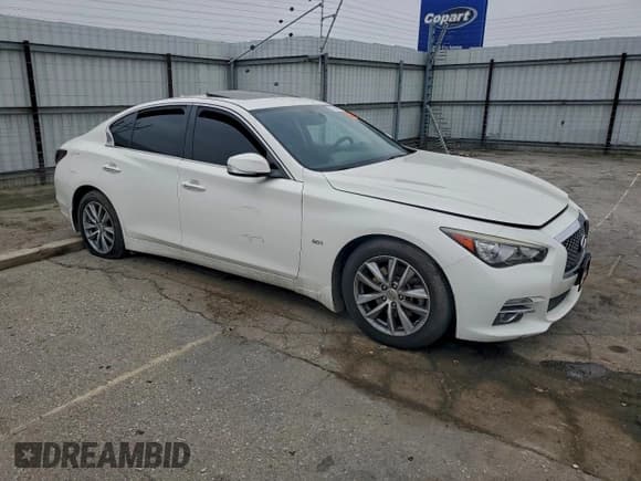 ✅ 2017 Infiniti Q50 Premium • VIN: JN1EV7AP9HM731304 • Lot: 82366945. Listed on Copart with 74,784 mi. Free auction sales archive from the USA and detailed vehicle history report at DreamBid. Image 4.