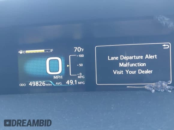 ✅ 2016 Toyota Prius Four • VIN: JTDKARFU0G3012288 • Лот: 43374008. Опубликован ранее на IAAI с пробегом 49 826 миль. Бесплатный доступ к архиву аукционных продаж из США и подробный отчёт об истории автомобиля на DreamBid. Изображение 7.