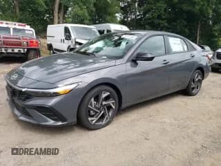 ✅ 2025 Hyundai Elantra Blue • VIN: KMHLM4DJ5SU126180 • Lot: 71012265. Listed on Copart with 12 mi. Free auction sales archive from the USA and detailed vehicle history report at DreamBid. Image 1.