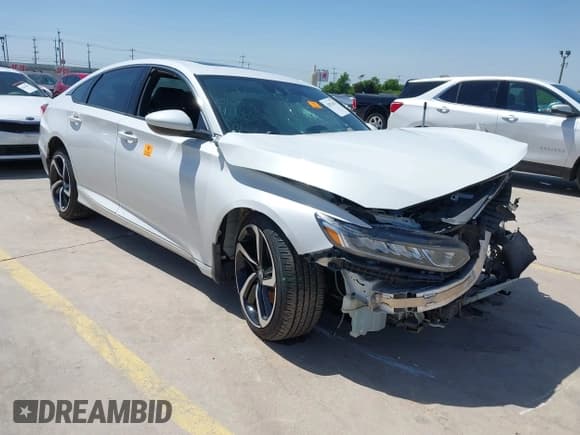 ✅ 2019 Honda Accord Sport • VIN: 1HGCV2F30KA016435 • Lot: 42071655. Listed on IAAI with 82,659 mi. Free auction sales archive from the USA and detailed vehicle history report at DreamBid. Image 1.