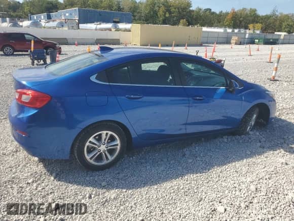 2016 Chevrolet Cruze LT with VIN 1G1BE5SM9G7267624, listed as a Copart auction lot 80414475 with 68,765 mi miles and Salvage title. Bid and sale history available at DreamBid. Image 3.