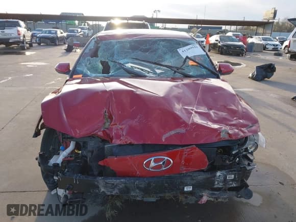 ✅ 2023 Hyundai Elantra SEL • VIN: KMHLS4AG2PU432789 • Lot: 41209555. Listed on IAAI with 24,390 mi. Free auction sales archive from the USA and detailed vehicle history report at DreamBid. Image 6.