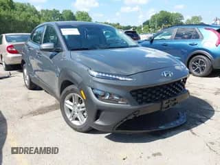 2023 Hyundai Kona SE with VIN KM8K22AB6PU010593, listed as a IAAI auction lot 42738347 with 29,104 mi miles and . Bid and sale history available at DreamBid. Image 1.
