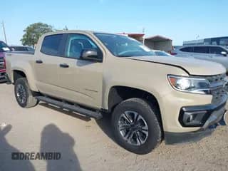✅ 2022 Chevrolet Colorado 2WD Z71 • VIN: 1GCGSDEN9N1332637 • Лот: 42109595. Опубликован ранее на IAAI с пробегом 2 740 миль. Бесплатный доступ к архиву аукционных продаж из США и подробный отчёт об истории автомобиля на DreamBid. Изображение 1.
