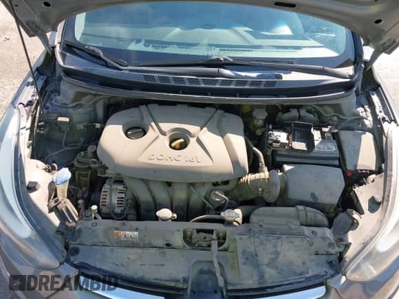 2014 Hyundai Elantra SE z VIN 5NPDH4AE6EH488067, wystawiony jako IAAI lot #43055126 z przebiegiem 104 871 mil mil oraz . Historia ofert i sprzedaży dostępna na DreamBid. Obrazek 10.