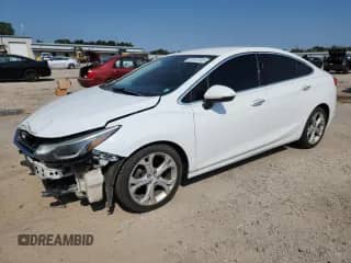 2017 Chevrolet Cruze Premier с VIN 1G1BF5SM5H7103642, выставлен на аукционе Copart как лот 80701495 с пробегом 154 821 миль миль и Списание • Salvage title. История ставок и продаж доступна на DreamBid. Изображение 1.