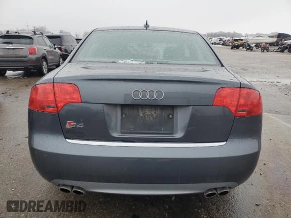 ✅ 2006 Audi S4 • VIN: WAUGL78E06A180465 • Lot: 86001884. Listed on Copart with 180,609 mi. Free auction sales archive from the USA and detailed vehicle history report at DreamBid. Image 6.
