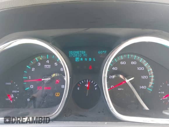 2009 Chevrolet Traverse LS z VIN 1GNER13DX9S175039, wystawiony jako IAAI lot #43450995 z przebiegiem 172 810 mil mil oraz . Historia ofert i sprzedaży dostępna na DreamBid. Obrazek 7.