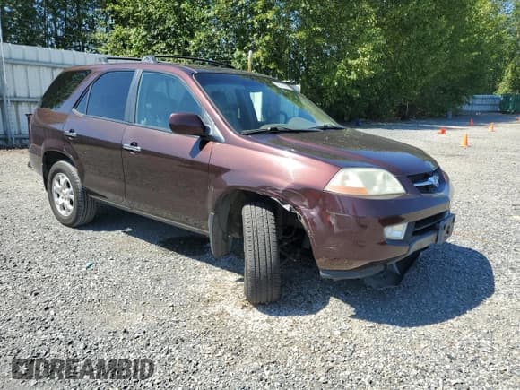✅ 2001 Acura MDX Touring • VIN: 2HNYD18691H532912 • Лот: 62770505. Опубликован ранее на Copart с пробегом 115 017 миль. Бесплатный доступ к архиву аукционных продаж из США и подробный отчёт об истории автомобиля на DreamBid. Изображение 4.