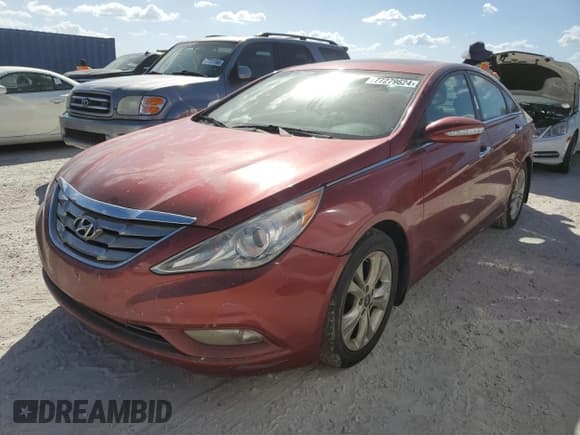 ✅ 2013 Hyundai Sonata Limited • VIN: 5NPEC4AC7DH800106 • Lot: 77279624. Listed on Copart with Not provided. Free auction sales archive from the USA and detailed vehicle history report at DreamBid. Image 1.