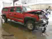 2005 Chevrolet Silverado 2500HD LT with VIN 1GCHK23275F806945, listed as a Copart auction lot 59150485 with 310,657 mi miles and Salvage title. Bid and sale history available at DreamBid. Image 4.