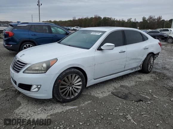 ✅ 2015 Hyundai Equus Ultimate • VIN: KMHGH4JH3FU099414 • Lot: 83268144. Listed on Copart with 133,560 mi. Free auction sales archive from the USA and detailed vehicle history report at DreamBid. Image 1.