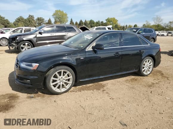 ✅ 2014 Audi A4 Premium Plus • VIN: WAUFFAFL0EN022975 • Лот: 84953295. Опубликован ранее на Copart с пробегом 121 761 миль. Бесплатный доступ к архиву аукционных продаж из США и подробный отчёт об истории автомобиля на DreamBid. Изображение 1.