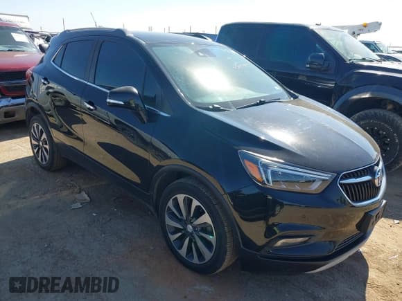 ✅ 2019 Buick Encore Essence • VIN: KL4CJCSM9KB759159 • Lot: 43044589. Listed on IAAI with 87,843 mi. Free auction sales archive from the USA and detailed vehicle history report at DreamBid. Image 1.