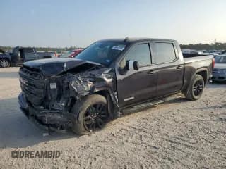 ✅ 2023 GMC Sierra 1500 Elevation • VIN: 3GTPUCEK4PG104494 • Лот: 89847595. Опубликован ранее на Copart с пробегом 65 770 миль. Бесплатный доступ к архиву аукционных продаж из США и подробный отчёт об истории автомобиля на DreamBid. Изображение 1.