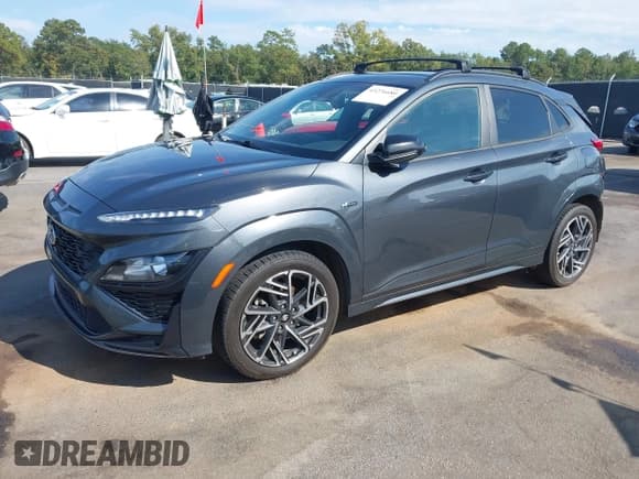 ✅ 2022 Hyundai Kona N Line • VIN: KM8K33A31NU793864 • Lot: 43276680. Listed on IAAI with 120,697 mi. Free auction sales archive from the USA and detailed vehicle history report at DreamBid. Image 2.