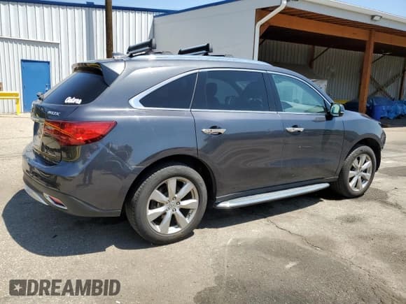 ✅ 2014 Acura MDX Advance • VIN: 5FRYD4H84EB044244 • Lot: 58200125. Listed on Copart with 97,058 mi. Free auction sales archive from the USA and detailed vehicle history report at DreamBid. Image 3.
