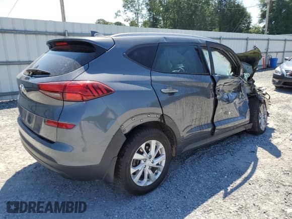 2019 Hyundai Tucson Value with VIN KM8J33A44KU067495, listed as a Copart auction lot 80381395 with 73,780 mi miles and Salvage title. Bid and sale history available at DreamBid. Image 3.