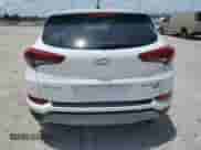 2017 Hyundai Tucson Night Edition with VIN KM8J3CA26HU297594, listed as a Copart auction lot 61288665 with 112,195 mi miles and Salvage title. Bid and sale history available at DreamBid. Image 6.